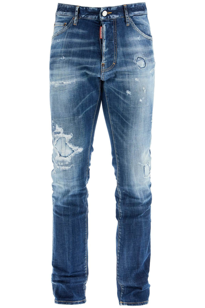 Dsquared2 jeans in cotton vintage effect