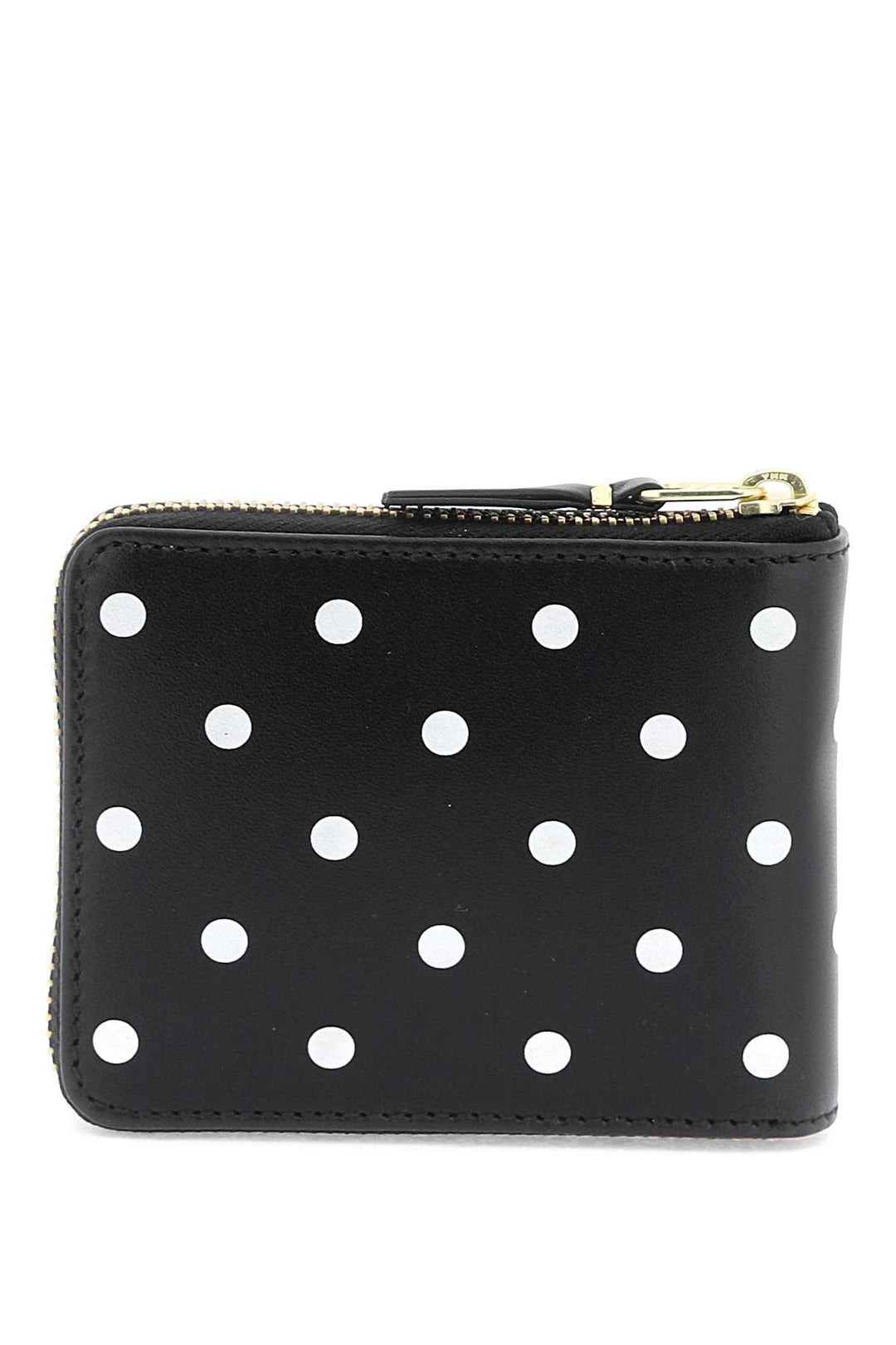 Comme Des Garcons Wallet polka dot zip around wallet