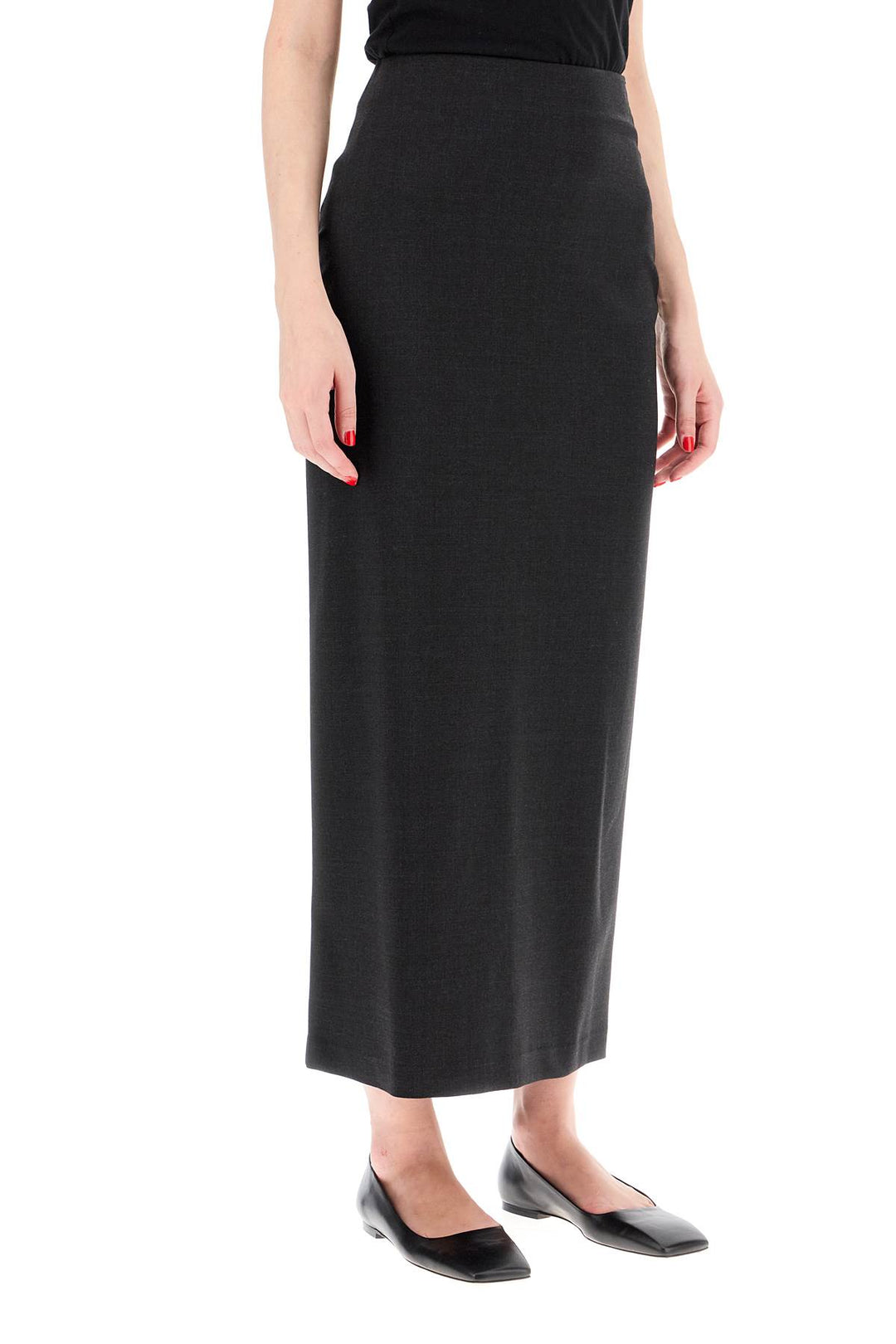 Loulou Studio stretch wool skirt