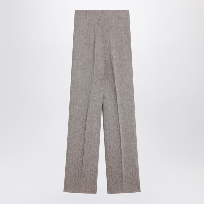 Max Mara Studio straight linen pants