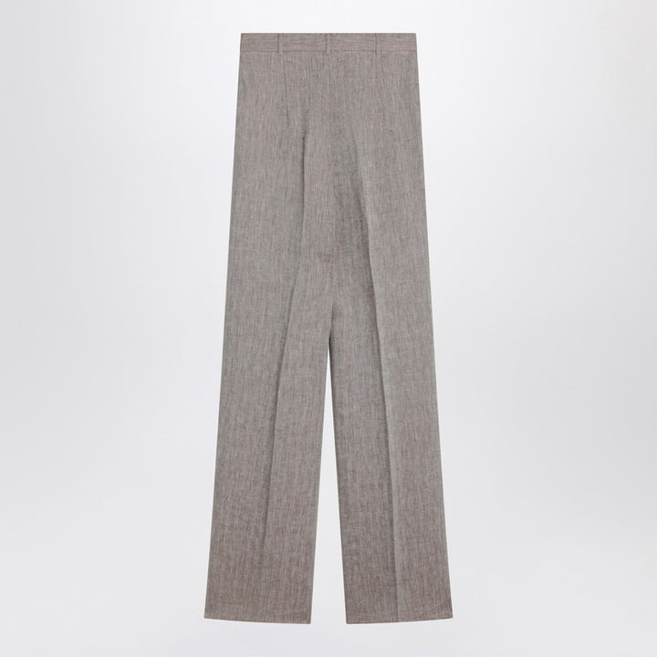 Max Mara Studio straight linen pants