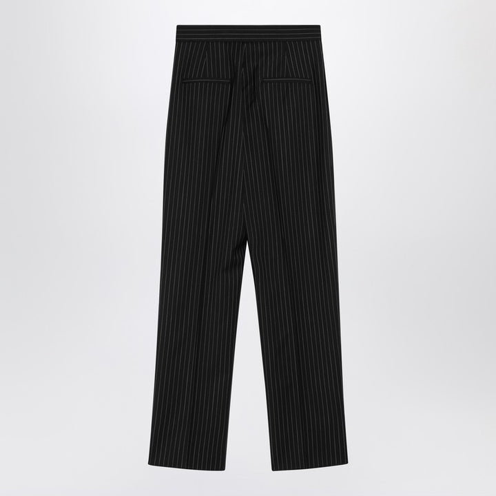 Max Mara pinstriped wool trousers