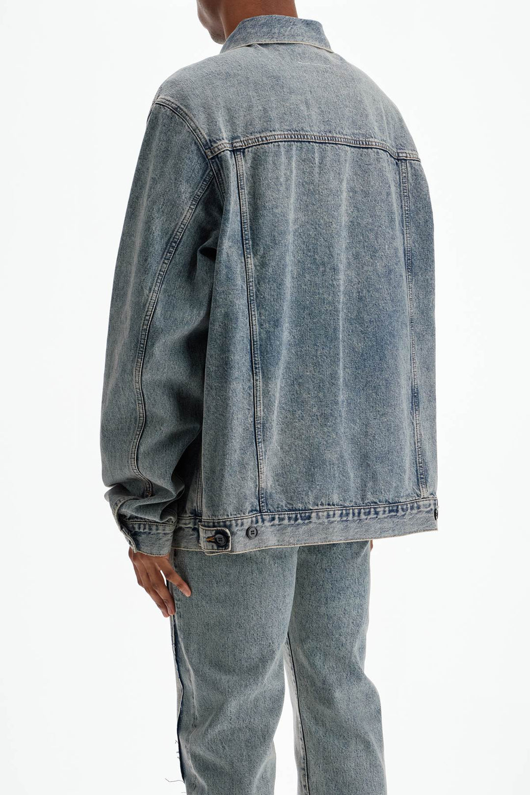 MM6 Maison Margiela denim decortiqué jacket