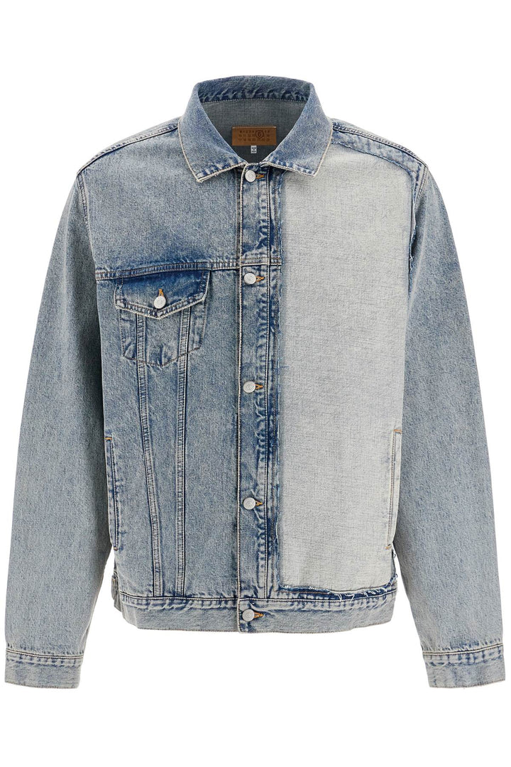 MM6 Maison Margiela denim decortiqué jacket