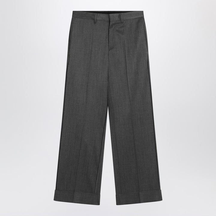 MM6 Maison Margiela Wide wool-blend trousers