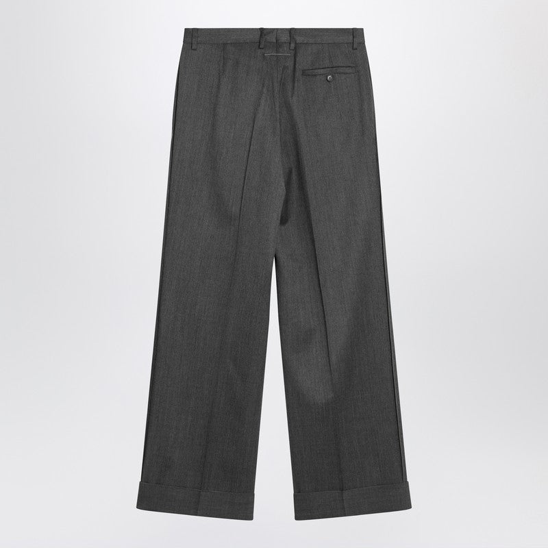MM6 Maison Margiela Wide wool-blend trousers