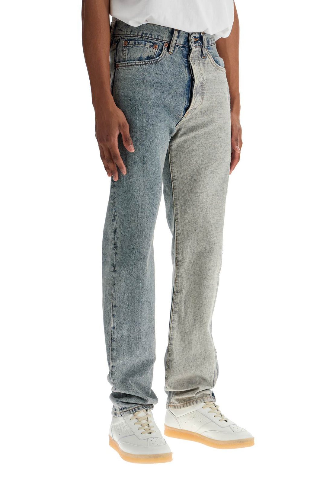 MM6 Maison Margiela jeans with contrasting panel