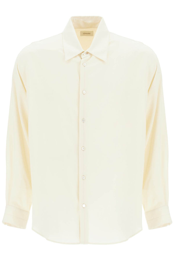 Lemaire loose fit wool blend shirt