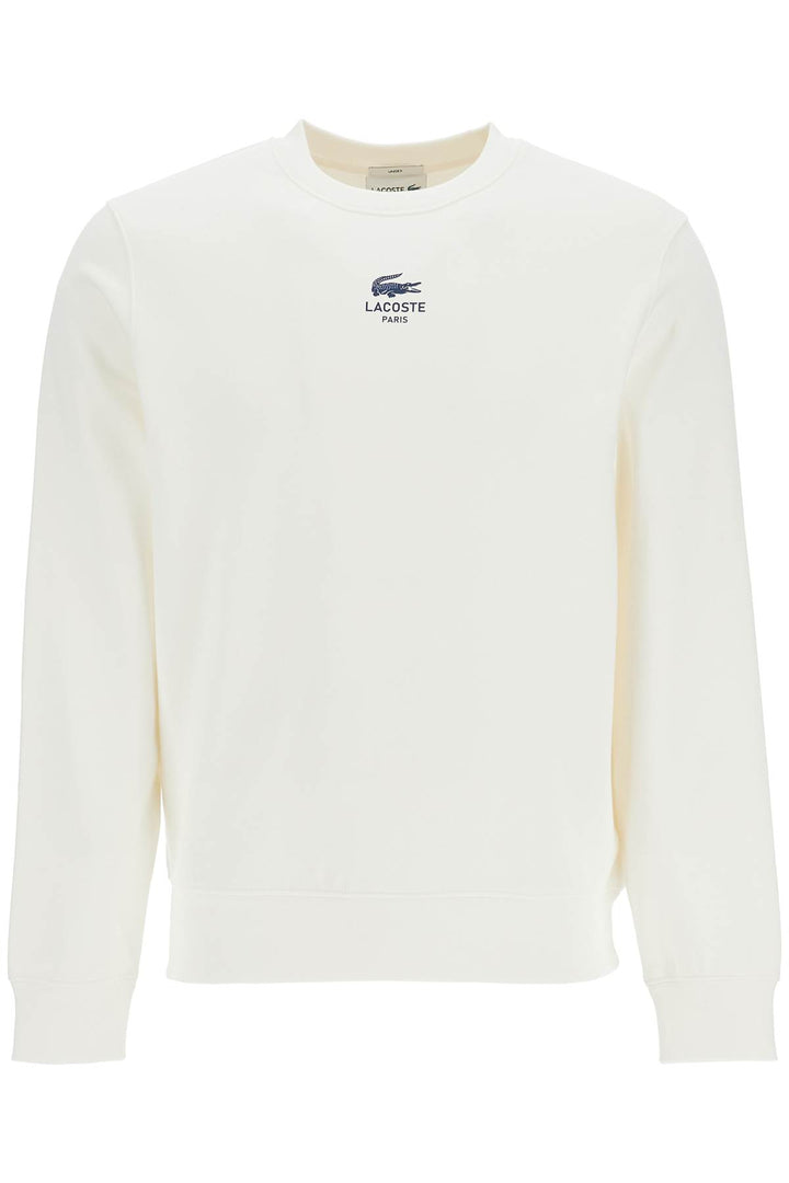 Lacoste classic fit crewneck sweatshirt