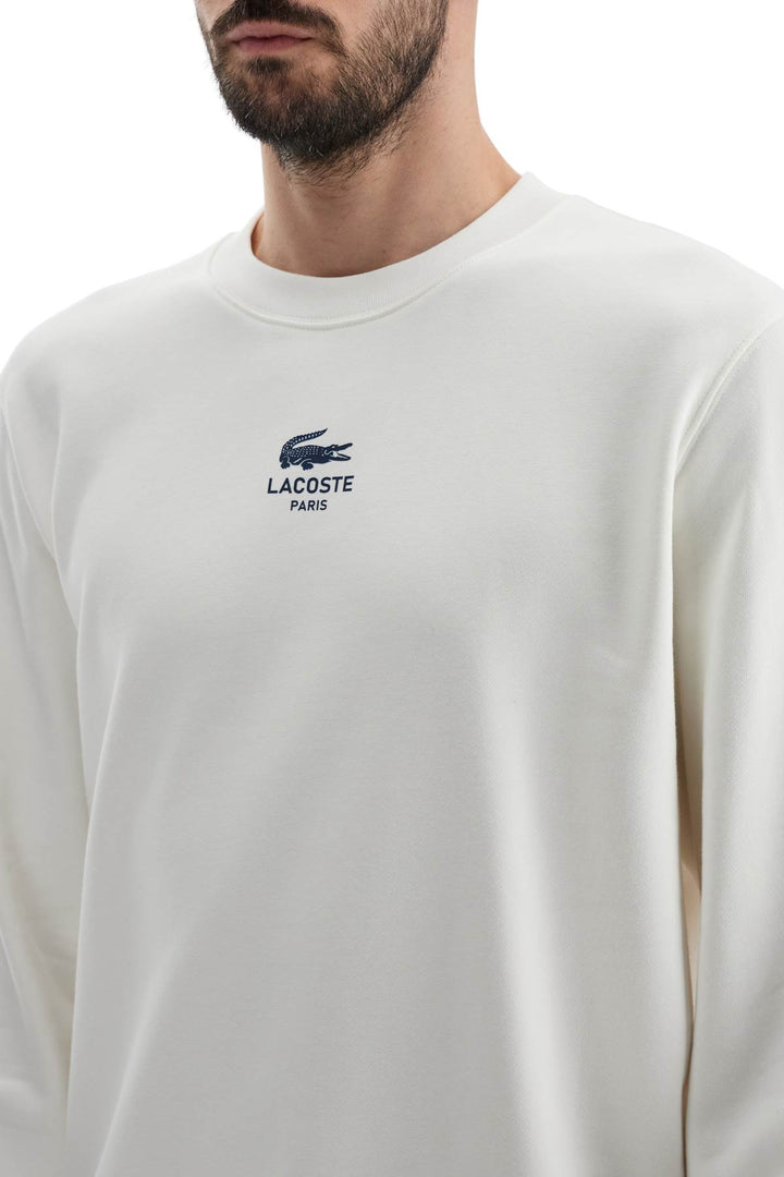 Lacoste classic fit crewneck sweatshirt