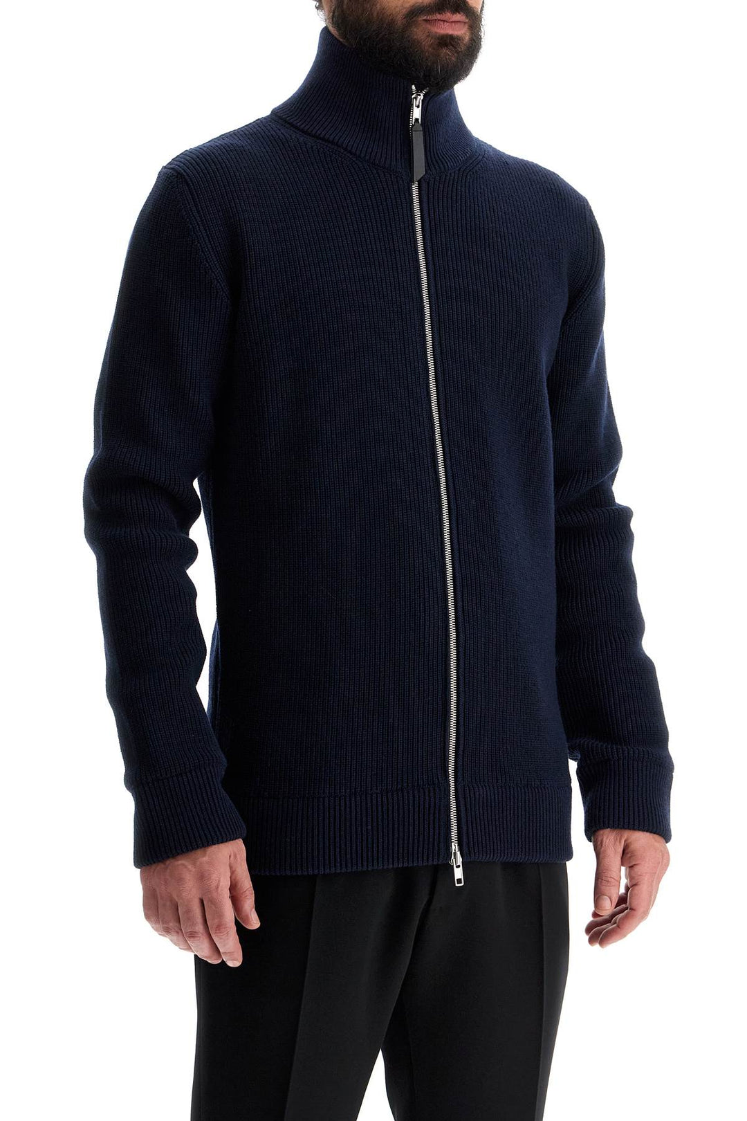 Maison Margiela Zip-Up Cardigan