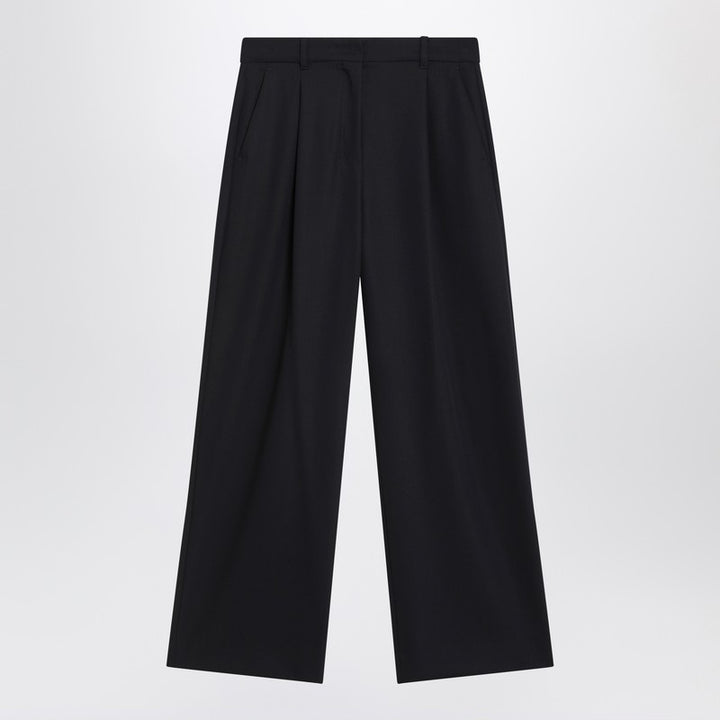 S Max Mara crêpe wool trousers