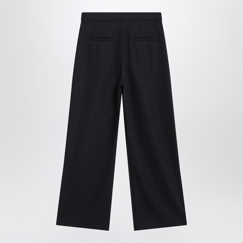 S Max Mara crêpe wool trousers