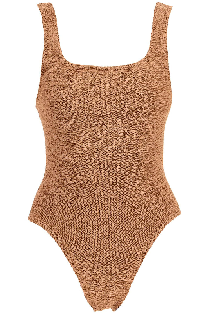 Hunza G. one-piece square neck swims