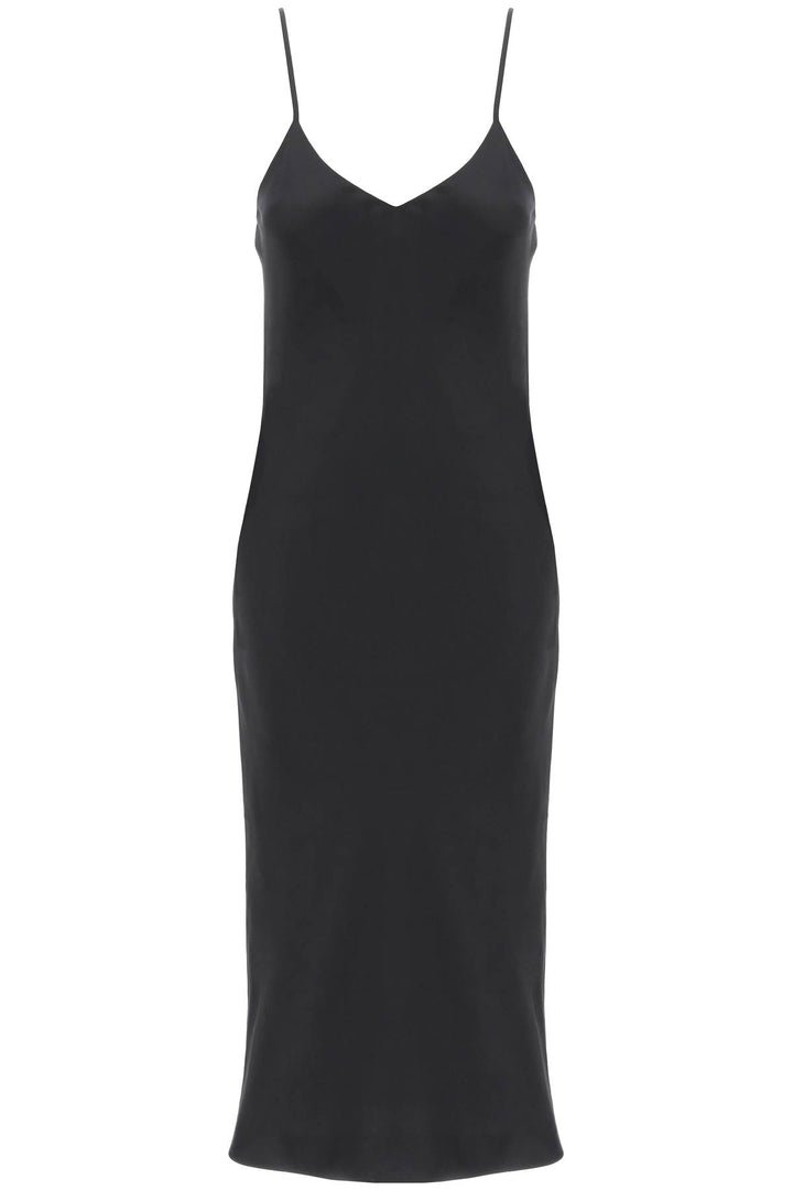 Norma Kamali midi crêpe slip dress