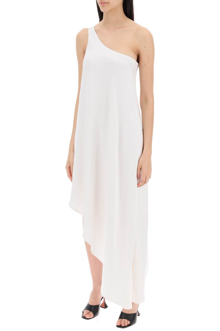 Norma Kamali one-shoulder bias-cut Dress