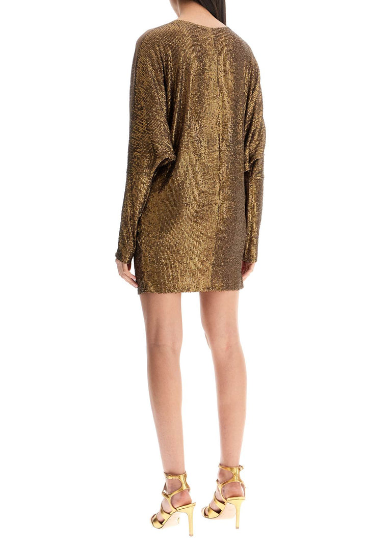 Norma Kamali Mini Dolman Wrap Dress