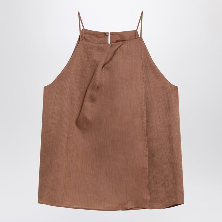 Max Mara Studio ramie gauze top