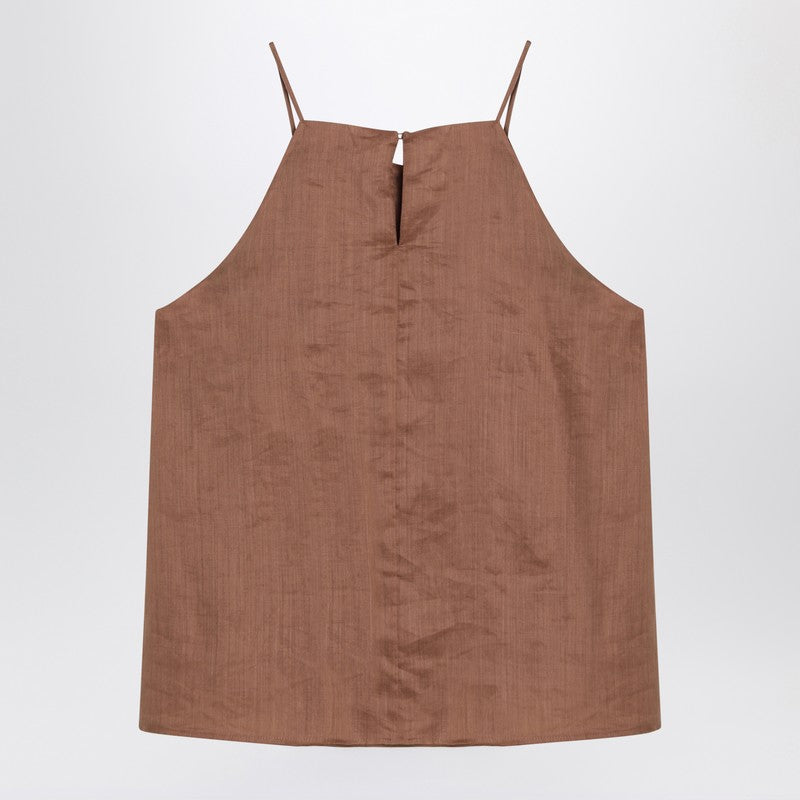 Max Mara Studio ramie gauze top