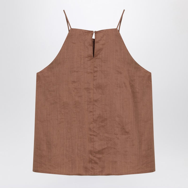 Max Mara Studio ramie gauze top