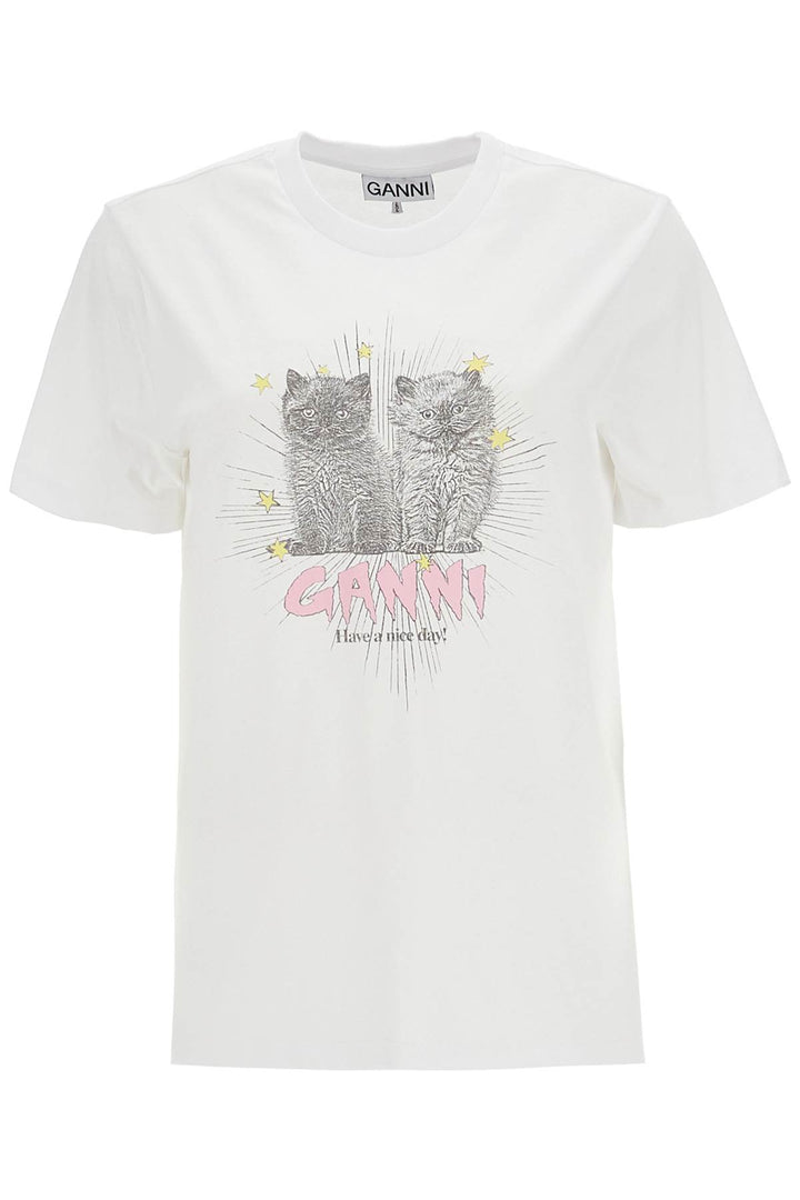 Ganni relaxed fit t-shirt