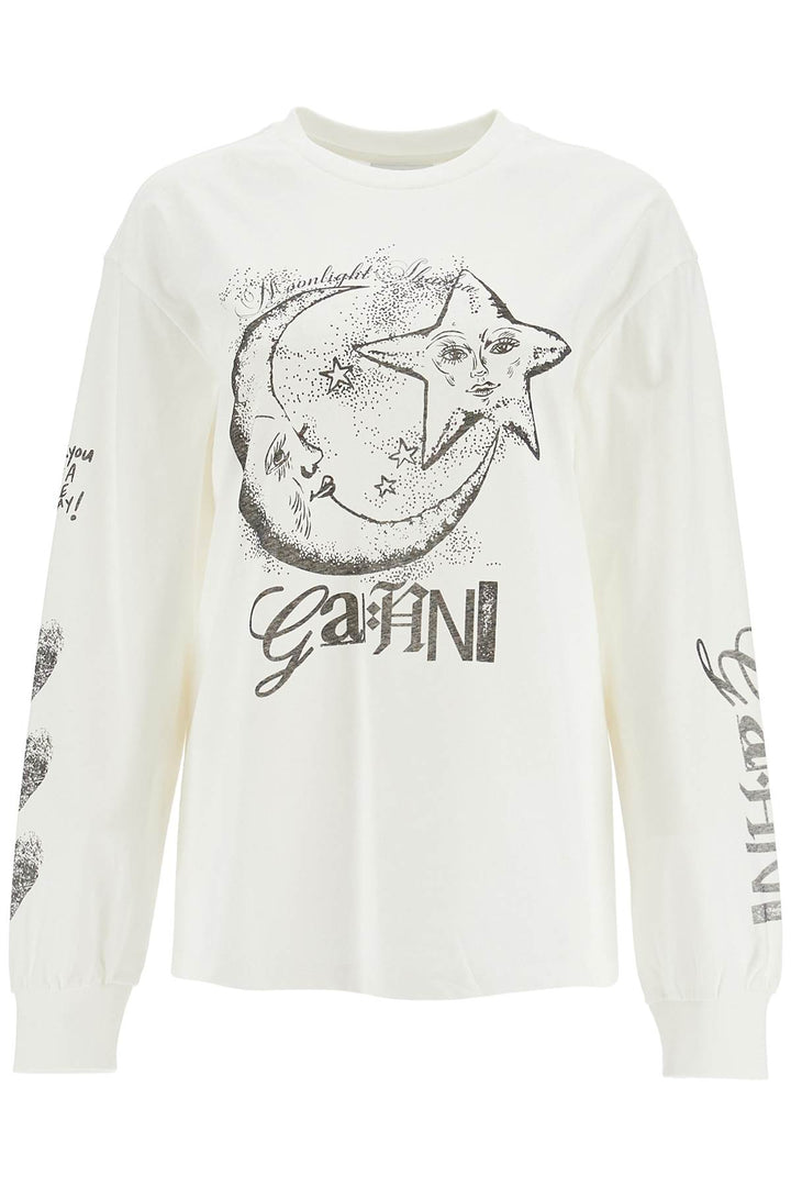 Ganni long-sleeved t-shirt