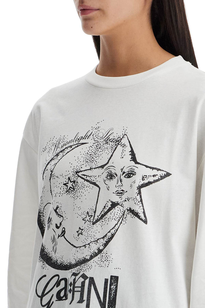 Ganni long-sleeved t-shirt