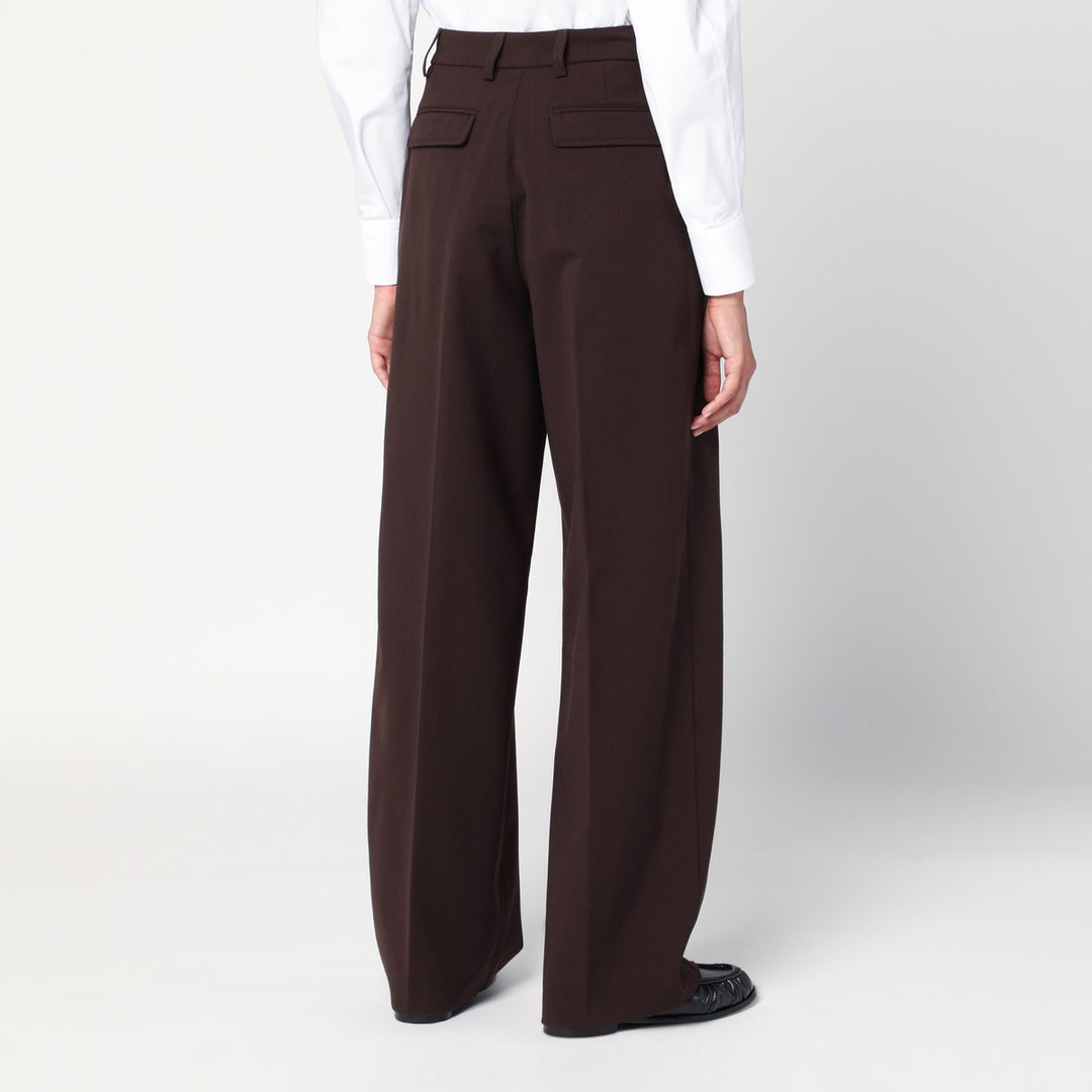 TheLatest Wide-leg wool blend trousers