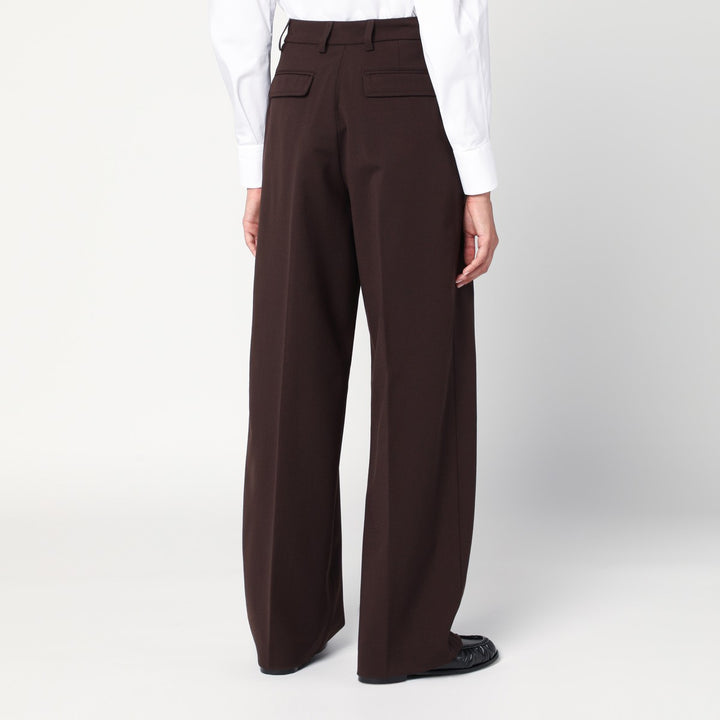 TheLatest Wide-leg wool blend trousers