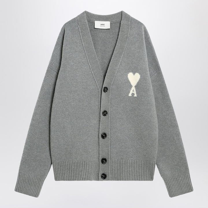 Ami Paris Ami De Coeur wool cardigan
