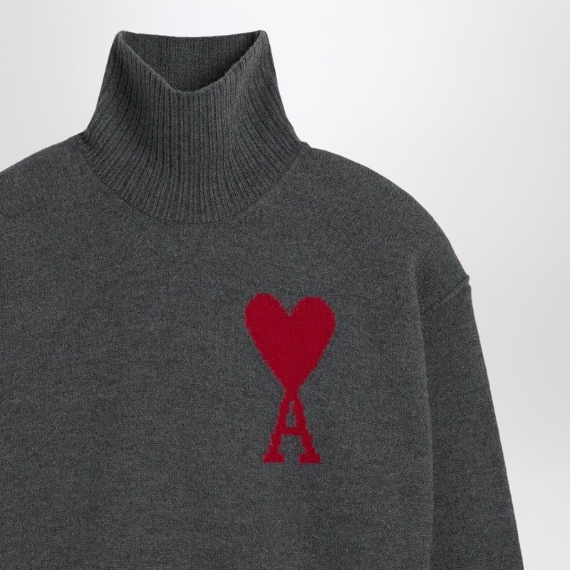 Ami Paris Ami De Coeur Turtleneck