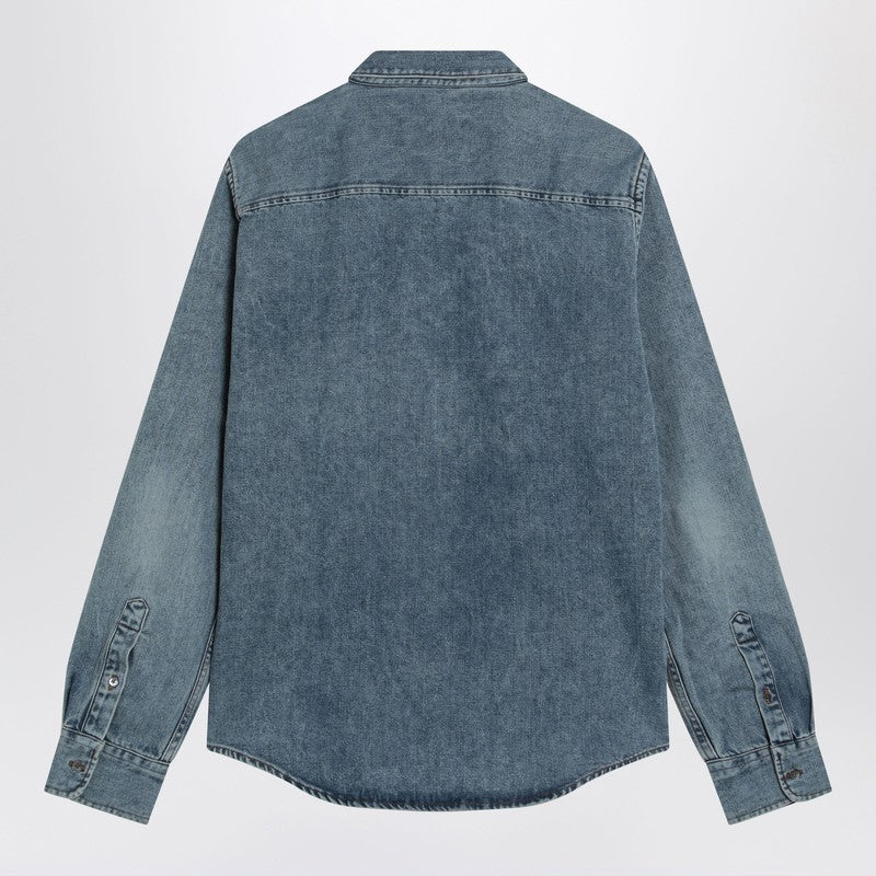 Ami Paris Ami De Coeur denim shirt