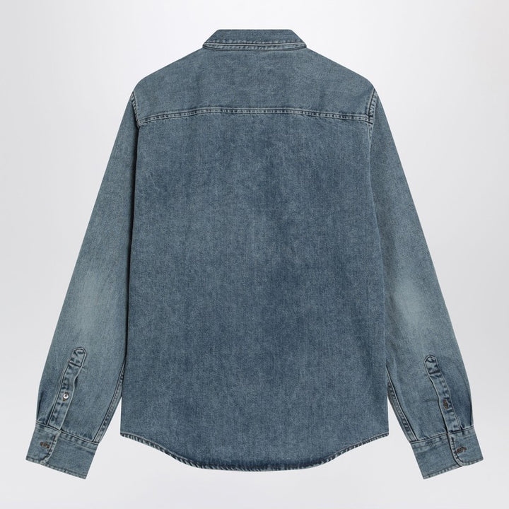 Ami Paris Ami De Coeur denim shirt