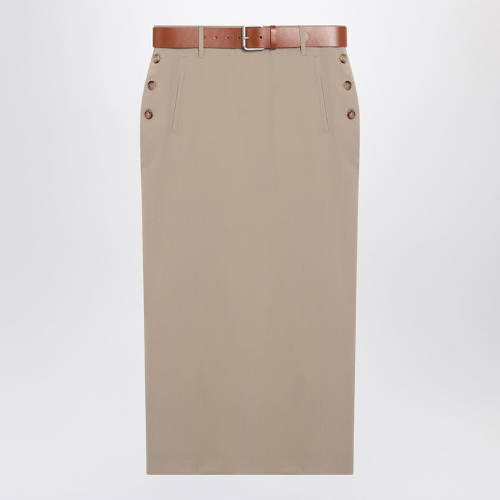 Moschino wool skirt