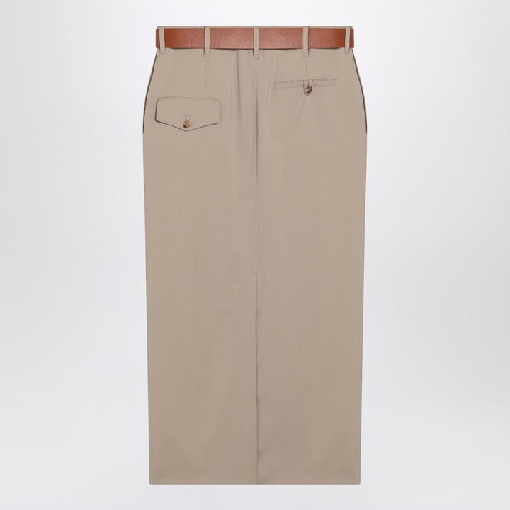 Moschino wool skirt