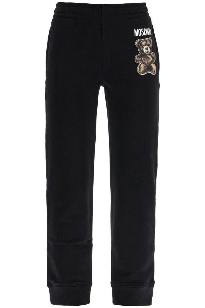 moschino teddy bear joggers