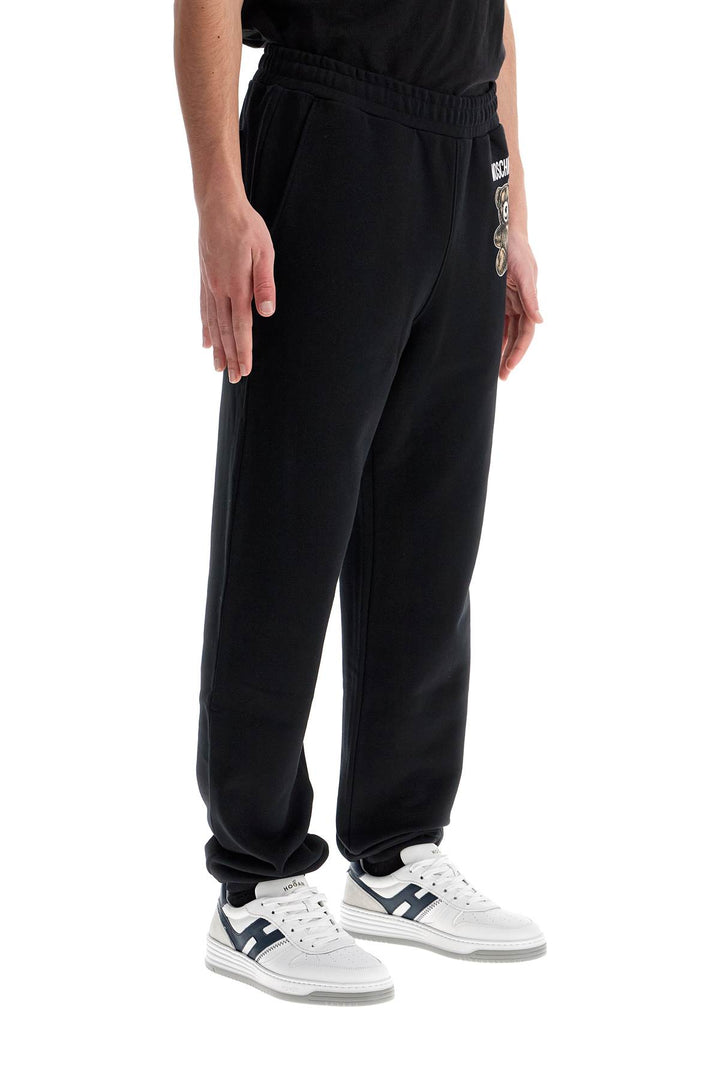 moschino teddy bear jogging pants