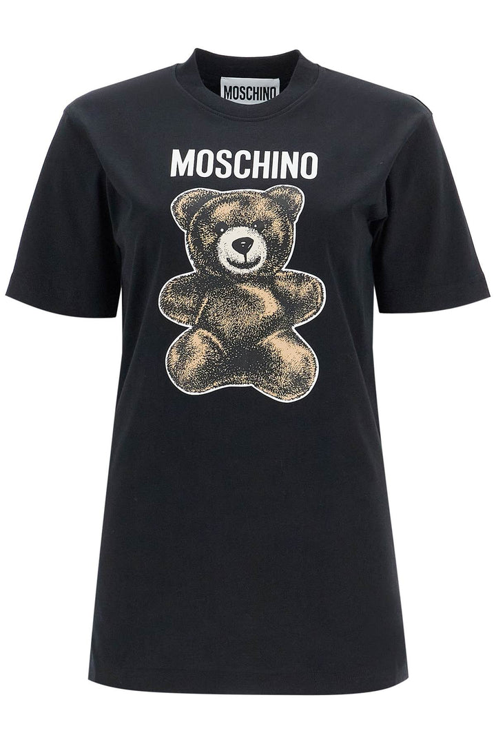 moschino teddy bear print t-shirt