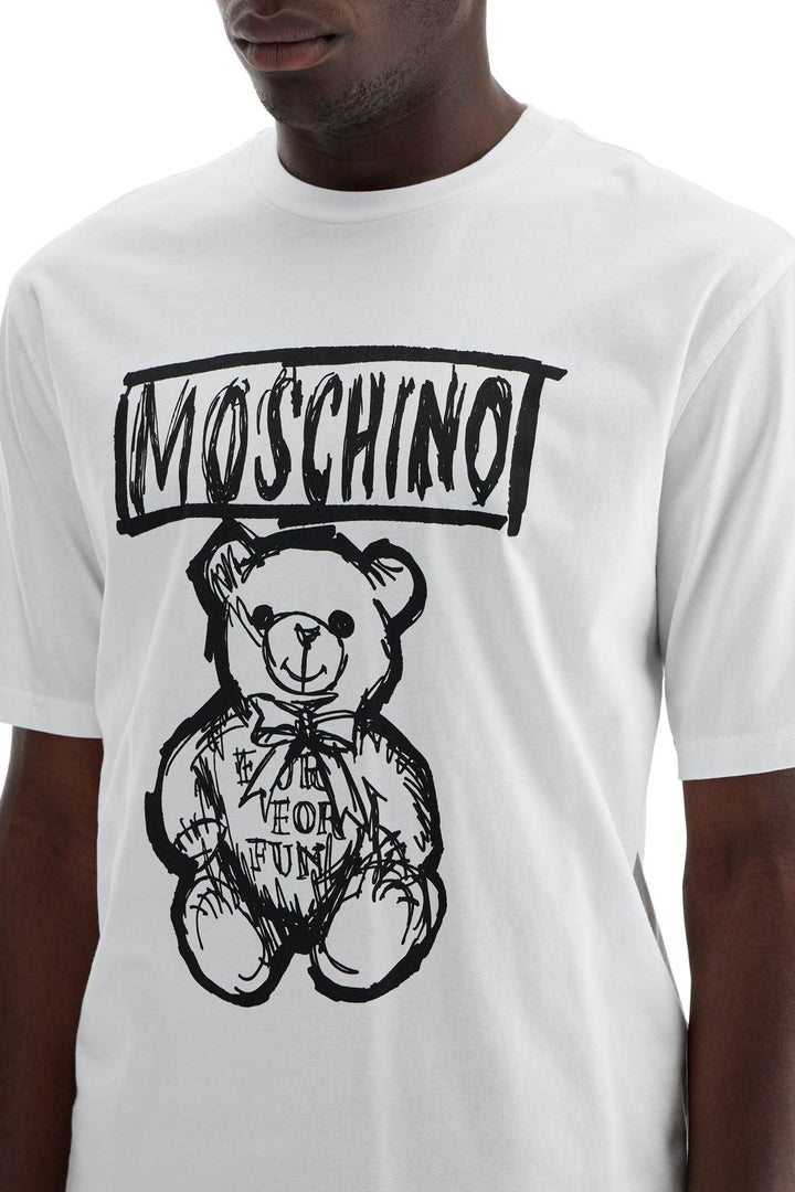 Moschino teddy bear print tshirt