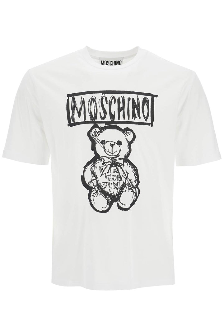 Moschino teddy bear print tshirt