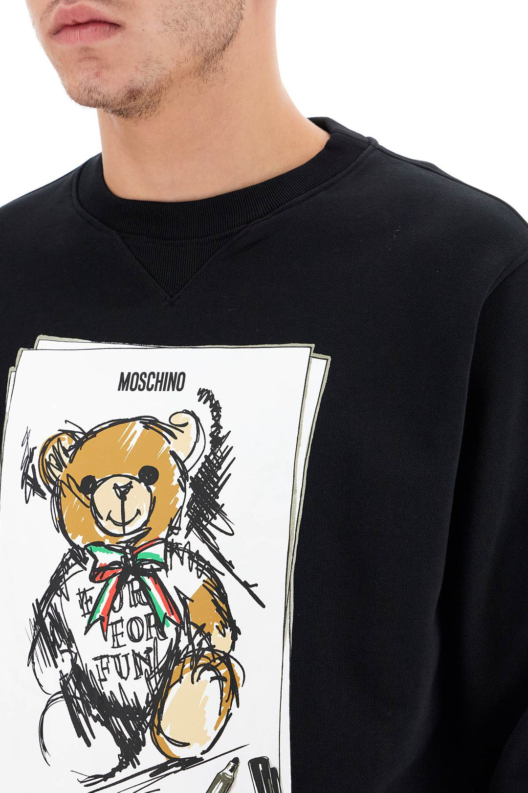 Moschino teddy bear sweatshirt