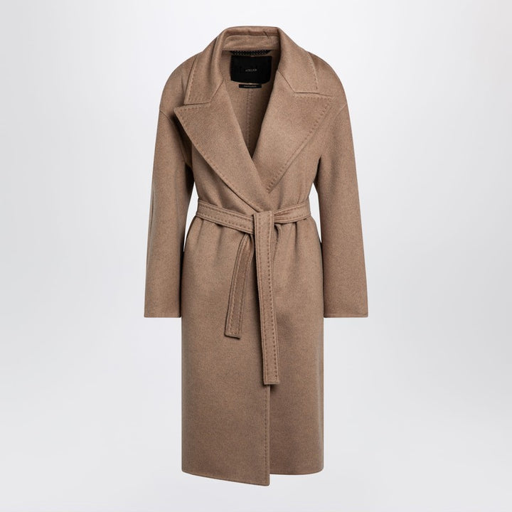 Max Mara Atelier deconstructed cashmere coat