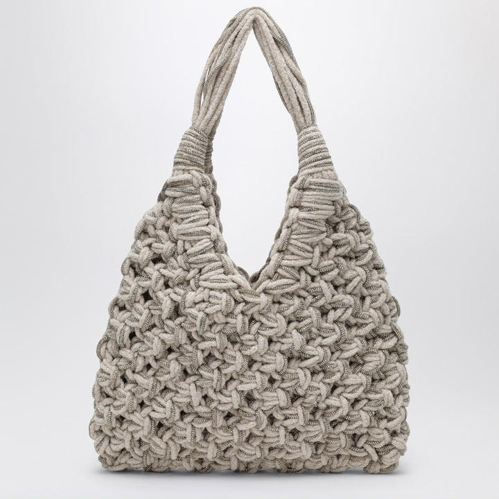 Hibourama Vannifique velvet Crystal Bag
