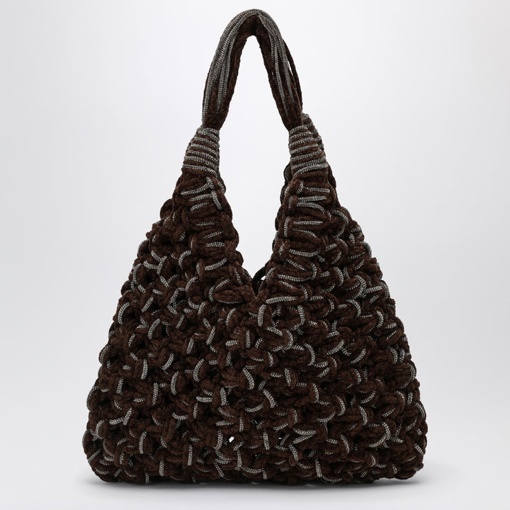 Hibourama Vannifique velvet Crystal Bag