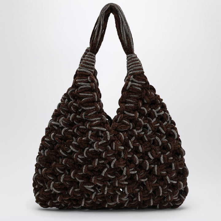 Hibourama Vannifique velvet Crystal Bag