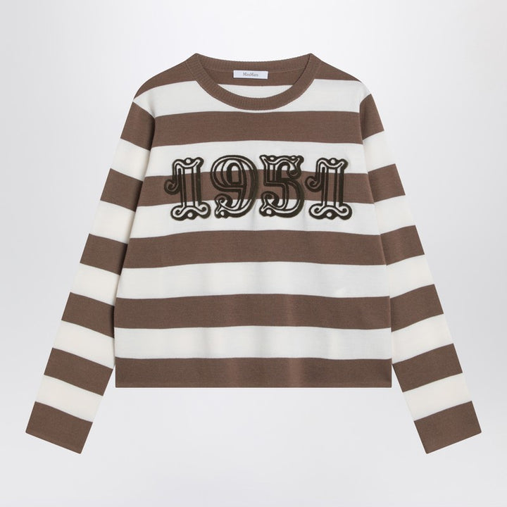 Max Mara Striped wool sweater