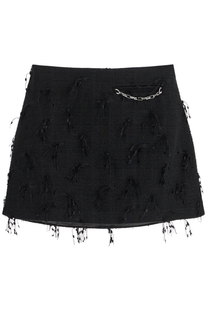 Ganni Bouclé Mini Skirt