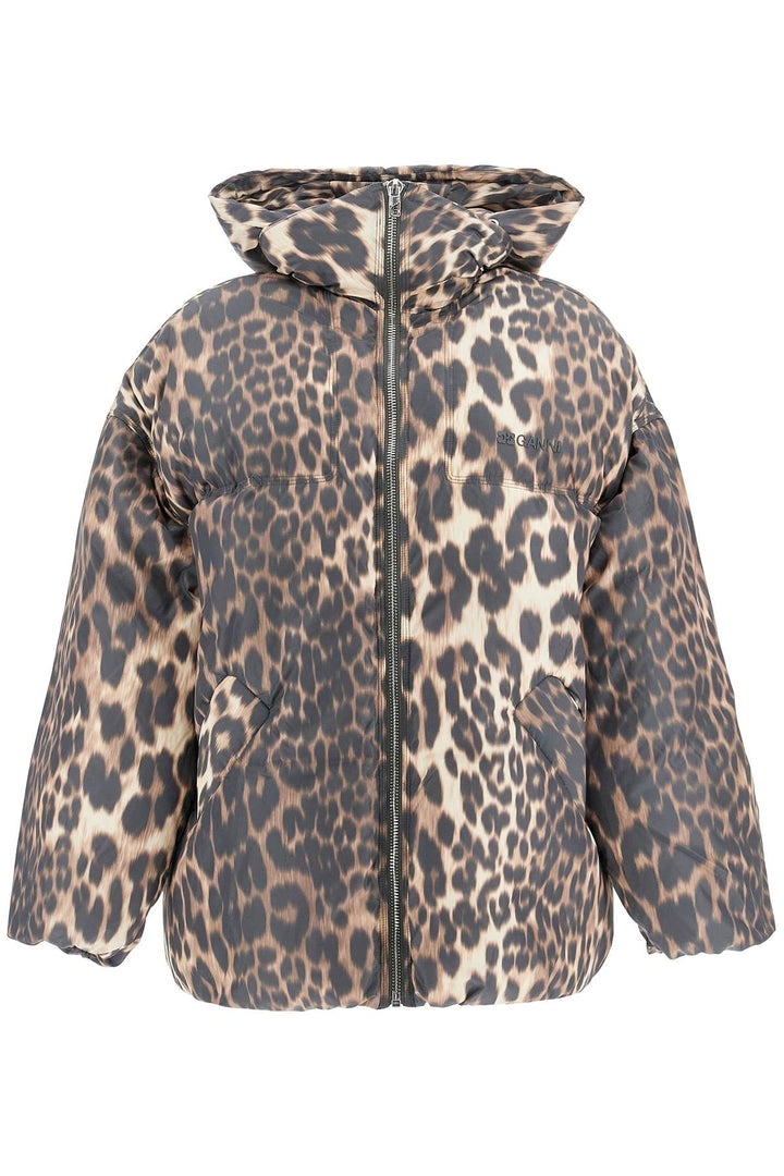 Ganni leopard print jacket