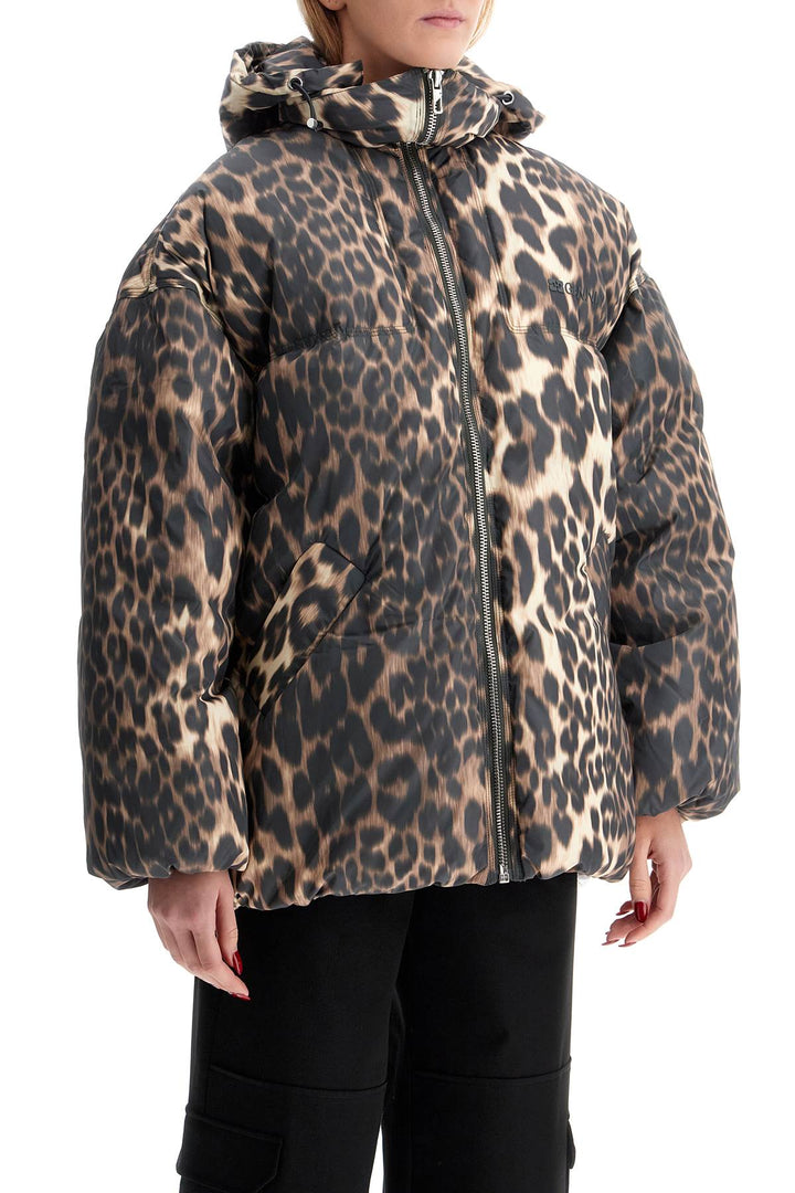 Ganni leopard print jacket