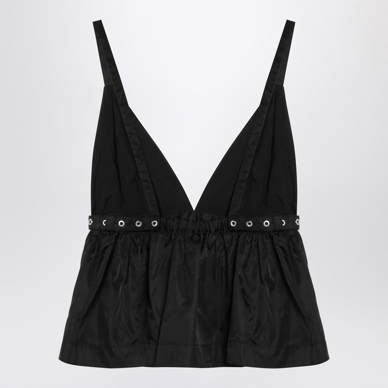 GANNI duchesse top
